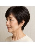 大人女性に似合う上品ショート
