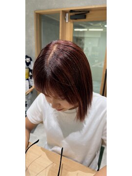 ヘアリゾート レガロ(hair resort REGALO) オレンジブラウン
