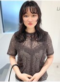 【濡れ髪×レイヤーミディで色気と軽やかさ20代30代】