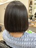 リラックスカット+グレイカラー　￥9850