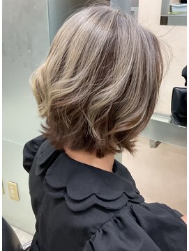 アウ美容室(au) ゆるふわぁボブ