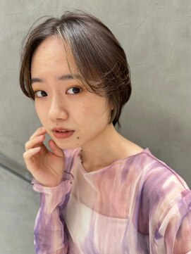 トリッカ 銀座(tricca) ショート/ショートボブ/ハンサムショート/顔周り/前髪/小顔ヘア