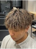 熊本メンズヘア　ツイスパ　マッシュ　メッシュ　ツイスト