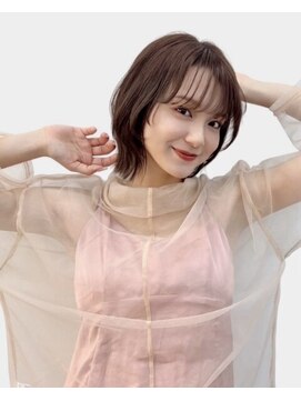 ユーフォリア 青山(Euphoria) ことりベージュミルクティーベージュシースルーカラー大人可愛い