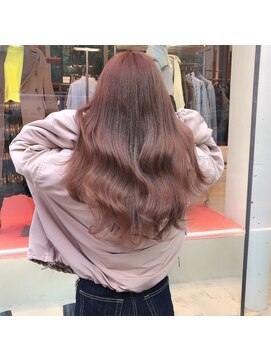 ジュイル シブヤ(JEWIL SHIBUYA) ブリーチなしで出来る!ピンクベージュ☆