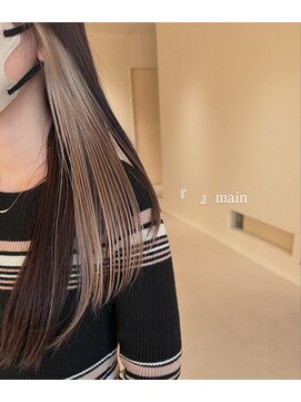 メイン(『　　』main) イヤリングdesign