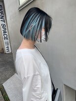 ペレ 原宿(PELE)&nbsp;ダブルカラー/ケアブリーチ/羽エクステ/原宿