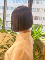 クリック(Click) 着物ヘア/大人ガーリー/ダークアッシュ/似合わせカット/小倉