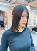 ミディアム/韓国風/レイヤーカット/顔回りカット/柏駅