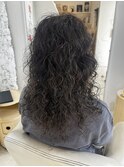 スパイラルパーマ