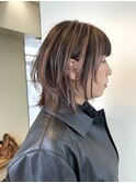 ハイレイヤーウルフアンブレラカラーエンドカラー