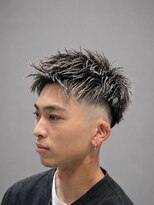 バーバーショップグランツ(Bar ber Shop GRAnt'z)&nbsp;ホワイトハイライトメッシュ