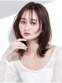 【La fith】くびれボブ×顔回りレイヤー×シースルーバング