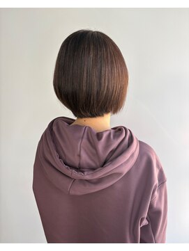 ヘアーメイク ラグズ(Hair Make Luxtz) ショートボブ×艶カラー似合わせカット