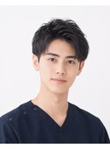 大人ツーブロックショートニュアンスパーママッシュ