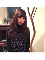 リゼル ユア 渋谷(RISEL YUA)&nbsp;ラベンダーアッシュのドーリーロングヘア