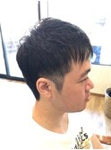 鉄板ツーブロショート