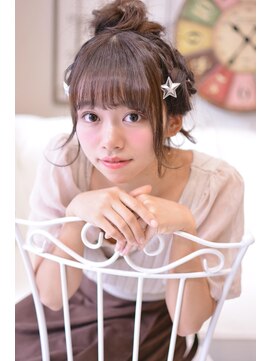 メイズ(MAZE) おだんごアレンジ＋ハート【メイズ東中野・鍛原志行】