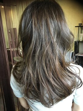 ヘアーエヌプラス (HAIR N+) 【HAIR N+】愛されヘア&グレージュカラー