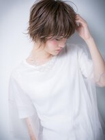 カバーヘア ブリス 北浦和(COVER HAIR bliss) *bliss北浦和*やわらか質感★外国人風3Dカラー丸みショートx