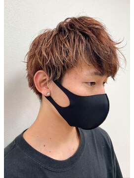クアトロ グランシュ 川崎店(QUATRO × GranCieux) 【QUATRO川崎】レッドソフトパーマ