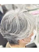 アヴニール アックス(Avenir axe)&nbsp;ハンサムショート×ニュアンスパーマ