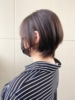 クラウドヘアー 東照宮店 首が出ないくらいのショートボブ