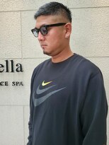 カペリベラ Capelli bella 枚方店&nbsp;フェイドで男らしいショートスタイル