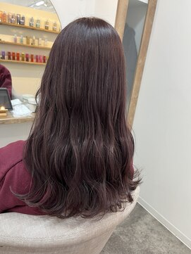 シア 新小岩店(SHEER) ケアブリーチ　くすみラベンダー