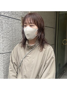 インサイドアウト(IN SIDE OUT+) ニュアンスパーマ / 暖色カラー / ピンク【IN SIDE OUT+】