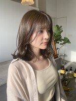 フィル(fil)&nbsp;sheer beige / layer medium