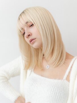 イオ 本厚木(io) ハッシュカット韓国レイヤーイメチェンフルバング小顔