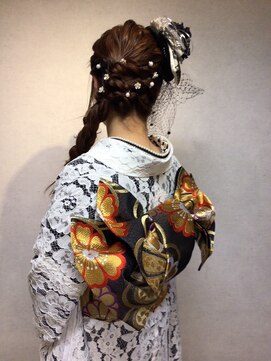 チーモ ハッピー ヘア メイク(CheeMo happy hair make) ヘアアレンジ ヘアセット 着物ヘア