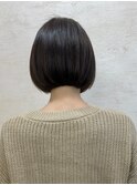 エモージュ愛されショートボブ艶髪似合わせカット