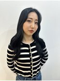 韓国風ブルーブラック