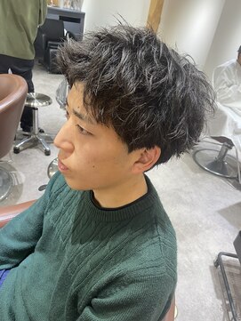 クオル 立川(QOL) スパイキーショート 無造作パーマ