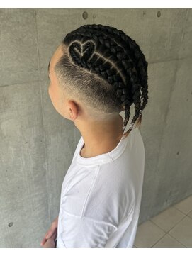 ノーフューチャー(NO FUTURE) デザインコーンロウ