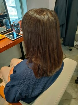 ヘアサロン ロージー(Rosy) 髪質改善オリーブベージュ