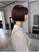 首元スッキリさせたリップラインボブ! 岐阜美容室