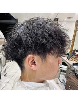 アッシュ 二子玉川店(Ash) メンズパーマ（メンズマッシュ/ツイストスパイラル/波巻き）