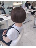 ブラウン味のハイライト