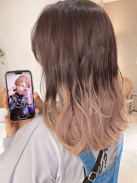 サンド 池袋(sand) 推しカラー/グラデーションカラー/ダブルカラー/池袋駅/ボブ