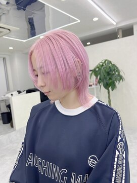 アイセ(I.se Eir TOKYO) ピンクカラー/ダブルカラー/ケアブリーチ/ハイトーン/西葛西