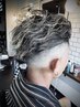 【フルコース】　カット＋パーマ＋カラー＋シェービング