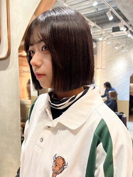 ロンド エスポワール 錦糸町(Lond espoir) 【北澤華】小顔シースルー前髪黒髪ボブルフ