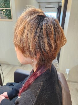 ウェーブ(WAVE) 【メンズにも人気】シールエクステ/襟足/ウルフ