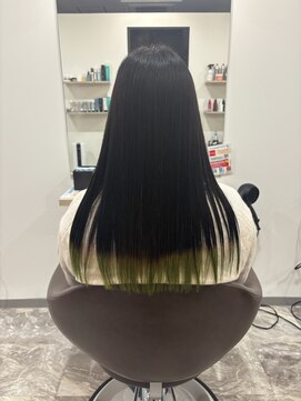 リシェイル(RICHAIR) 裾カラー