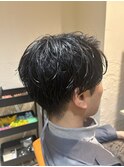 ナチュラルマッシュショート