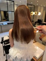 ダブル(W)&nbsp;ストレートロング/オレンジブラウン