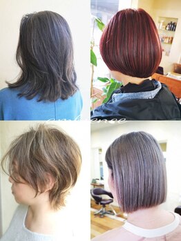 アンビエンス(ambience)の写真/駅近＆ゆったり癒し系Salon♪自然になじむ【白髪ぼかしスタイル】でグレイを活かすご提案◎